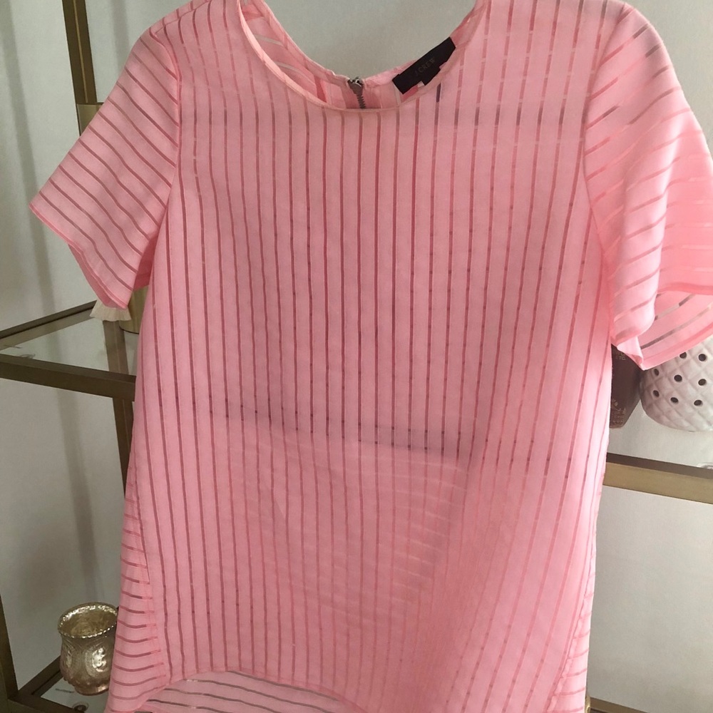 Pink J.Crew Top